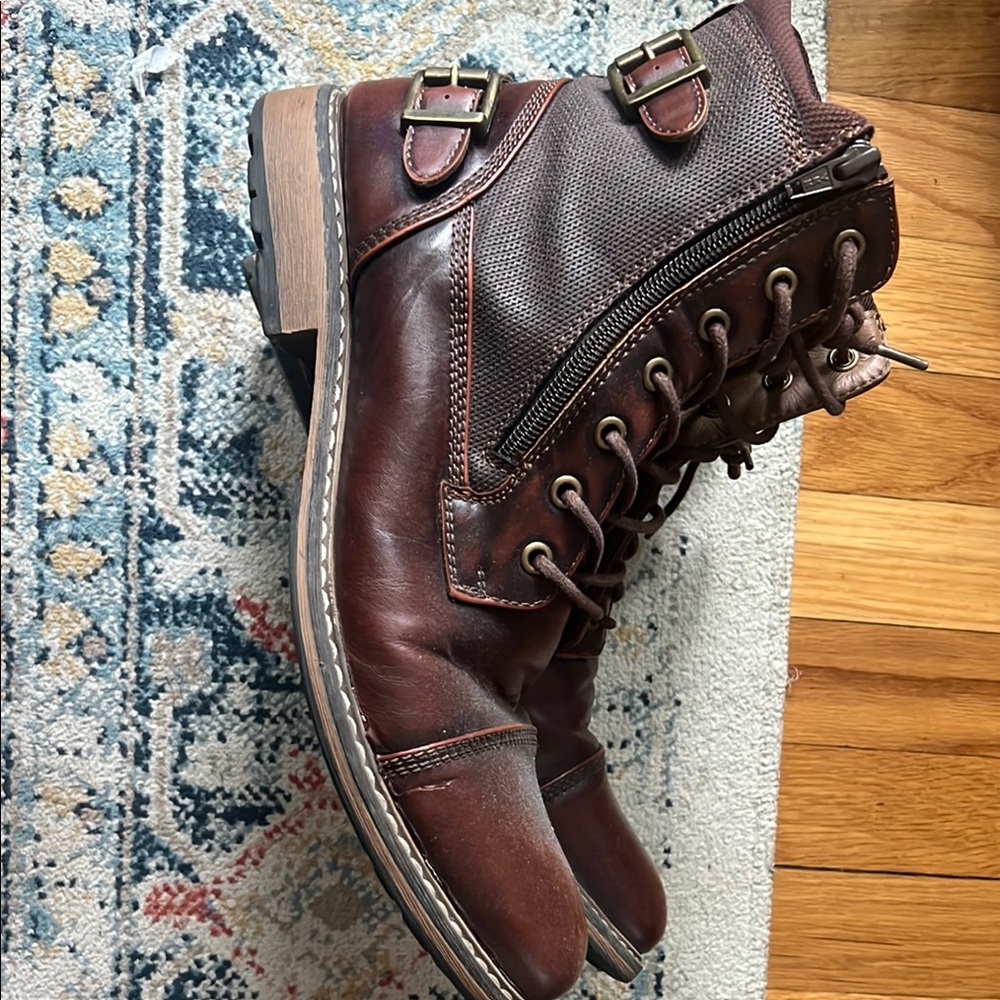 Men's Brown Leather Boots